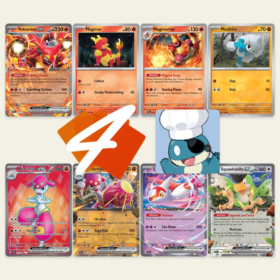 A subscriber got clapped by Medicham ex and Volcanion, so we recreated it!